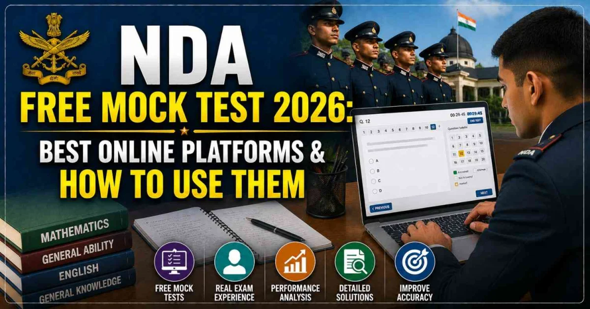NDA Free Mock Test 2026: Best Online Platforms & How to Use Them