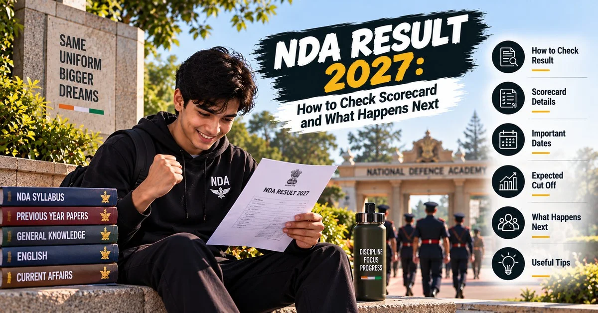 NDA Result 2027: How to Check Scorecard and What Happens Next